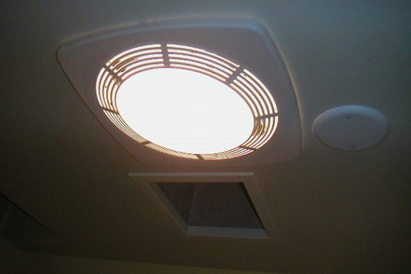 Cleaning Shower Exhaust Fan with Light